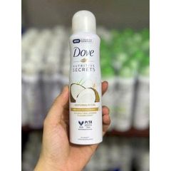 Xịt khử mùi Dove Secrets Dừa 150ml