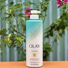Sữa Tắm Olay Ceramide + B3 591ml - Làm Sạch & Tăng Cường Đàn Hồi Da, Phục Hồi Da Nhẹ Nhàng, Dưỡng Ẩm Tối Ưu