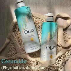 Sữa Tắm Olay Ceramide + B3 591ml - Làm Sạch & Tăng Cường Đàn Hồi Da, Phục Hồi Da Nhẹ Nhàng, Dưỡng Ẩm Tối Ưu