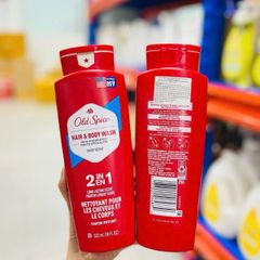 Sữa Tắm Gội Old Spice 2in1 High Endurance 532ml - Giải pháp sạch tóc & da, hương thơm mạnh mẽ cho nam giới