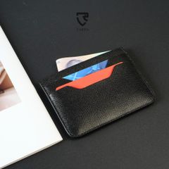 Ví Thẻ VAREN Da Bò Cao Cấp Unisex - Ví Mini Tinh Tế Dành Cho Nam Nữ, Phong Cách Sang Trọng, Lý Tưởng Làm Quà Tặng