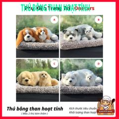 Thú Bông Khử Mùi Than Hoạt Tính - Trang Trí Taplo Xe Hơi, Phụ Kiện Ô Tô Dễ Thương, Hút Ẩm Hiệu Quả 500g