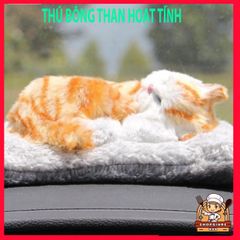 Cún Bông Trắng - Thú Bông Sói Gấu Chó Lõi Than Hoạt Tính Khử Mùi Trang Trí Xe Ô Tô - Đáng Yêu, Gọn Nhẹ, Hút Mùi Hiệu Quả