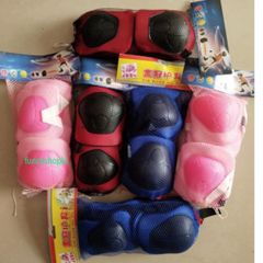Bộ Bảo Hộ Patin Chất Lượng Cao - 6 Mảnh An Toàn Cho Khuỷu Tay, Đầu Gối, Phù Hợp Cho Trượt Patin, Giày Trượt, Thể Thao Mạo Hiểm