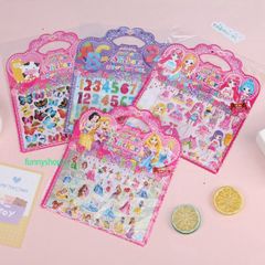 Sticker Hoạt Hình Dán Nổi 3D Đẹp - Nhãn Dán Trang Trí Sổ, Bình Nước, Điện Thoại - Quà Tặng Dễ Thương Cho Bé
