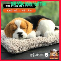 Thú Bông Khử Mùi Than Hoạt Tính - Túi Lọc Khí Hút Ẩm Ô Tô, Xe Hơi, Bàn Làm Việc - Phụ Kiện Đáng Yêu Zone Shop Gấu