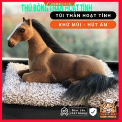 Thú Bông Khử Mùi Than Hoạt Tính - Túi Lọc Khí Hút Ẩm Ô Tô, Xe Hơi, Bàn Làm Việc - Phụ Kiện Đáng Yêu Zone Shop Gấu