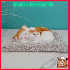 Thú Bông Đôi Than Hoạt Tính 28x20 cm - Gấu Bông Sang Trọng Tô Điểm Xe Hơi, Nhà Cửa, Bàn Làm Việc, Khử Mùi Tốt
