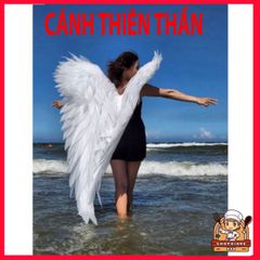 Cánh Cục Cưng Dáng Xuôi Lông Vũ Trắng - Thời Trang Trẻ Em Thiên Thần, Hàng Siêu Nhẹ, Giao Hàng Toàn Quốc