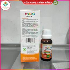 Siro Mykids D3K2 Ích Nhân - Bổ Sung Vitamin D3 và K2 Cho Trẻ, Hỗ Trợ Chắc Khỏe Xương - Lọ 20ml