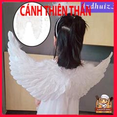 Cánh thiên thần lông vũ trắng cho trẻ em - Trang phục Halloween, Giáng Sinh, Khiêu vũ - Phụ kiện tiệc tùng độc đáo