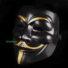 Mặt Nạ Hacker Đen Bóng 2021 - Mặt Nạ Hóa Trang Độc Đáo Cho Tiệc Halloween và Sự Kiện Thú Vị