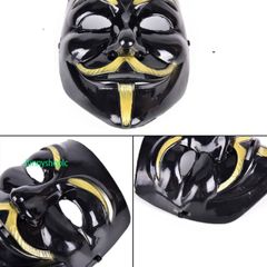 Mặt Nạ Hacker Đen Bóng 2021 - Mặt Nạ Hóa Trang Độc Đáo Cho Tiệc Halloween và Sự Kiện Thú Vị