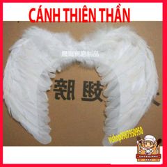 Cánh Thiên Thần Hóa Trang Trắng Cho Bé Gái - Lông Vũ Tự Nhiên, Phù Hợp Mọi Dịp Tiệc Halloween, Giáng Sinh, Cosplay