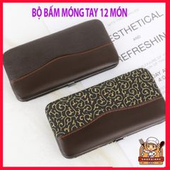 Bộ dụng cụ cắt bấm dũa móng tay chân 12 món thép không gỉ Sandrine BMT2 - Chăm sóc cá nhân cao cấp, tiện lợi cho gia đình