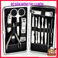 Bộ Kìm Bấm Móng 12 Món Bằng Thép Chống Gỉ - Dụng Cụ Chăm Sóc Cá Nhân Đa Chức Năng, Chất Lượng Cao, Tiện Dụng Hàng Ngày