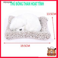 Cún Ngủ Nhồi Bông Hình Chó Bằng Than Tre Hoạt Tính - Phụ Kiện Xe Hơi Độc Đáo, Quà Tặng Sinh Nhật Cho Bé