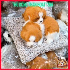 Chó Bông Xinh Đẹp Than Hoạt Tính Khử Mùi Xe Hơi - Thú Bông Đáng Yêu Tạo Không Gian Trong Lành Cho Ô Tô và Gia Đình