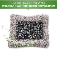 Gấu Bông Khử Mùi Than Hoạt Tính - Phụ Kiện Lọc Không Khí Ô Tô, Trang Trí Xe Hơi Đáng Yêu, An Toàn Cho Gia Đình