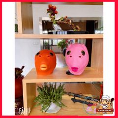 Mặt Nạ Hóa Trang Halloween Màu Hồng Silicon Cho Người Lớn - Thích Hợp Cosplay TikTok, Mũ Ếch Xanh, Đồ Hóa Trang Party