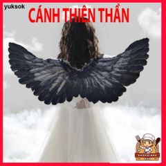 Cánh Thiên Thần Cosplay Trẻ Em - Đồ Hóa Trang Halloween Tươi Tắn - Chất Liệu Lông Vũ Thoải Mái và Dễ Đeo