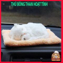 Thú Bông Khử Mùi Than Hoạt Tính Lọc Không Khí - Phụ Kiện Ô Tô Đáng Yêu Tô Điểm Xe Hơi và Bàn Làm Việc