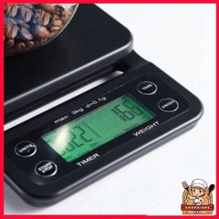 Cân Điện Tử Mini Tiểu Ly Thời Thượng - Cân Chính Xác Từ 1g Đến 5kg Với Màn Hình LCD - Thiết Kế Sang Trọng Cho Phòng Bếp