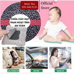 Thú Bông Khử Mùi Lõi Than Hoạt Tính - Trang Trí Taplo Ô Tô, Xe Hơi, Bàn Làm Việc, Phụ Kiện Tiện Ích Cho Gia Đình