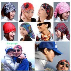 Khăn Đa Năng Hình Đầu Lâu Xương Xanh Gradient - Vải Lanh Thoáng Mát, Co Giãn, Đa Dụng Cho Các Hoạt Động Ngoài Trời