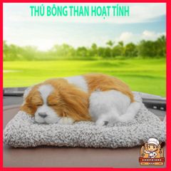 Thú Bông Chó Mèo Than Hoạt Tính Khử Mùi Ô Tô 28x20cm - Phụ Kiện Trang Trí Xe Hơi, Quà Tặng Dễ Thương Cho Trẻ Em