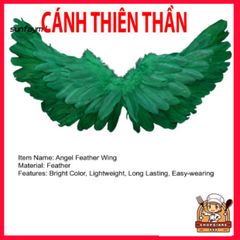 Cánh Thiên Thần Lông Vũ Nhiều Màu Sắc - Phụ Kiện Hóa Trang Độc Đáo Cho Trẻ Em & Người Lớn, Hoàn Hảo Cho Tiệc Tùng & Halloween