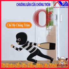 Chuông Báo Động Chống Trộm - Thiết Bị Báo Xâm Nhập Dùng Cho Cửa Ra Vào, Cửa Sổ, Tiếng Kêu Lên Tới 105dB