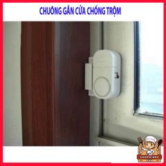 Chuông Báo Chống Trộm Gắn Cửa - Âm Thanh 105dB, Thiết Kế Kín Đáo, Dễ Lắp Đặt, Bảo Vệ An Ninh Nhà Cửa, Tiện Ích Dùng Cửa Sổ