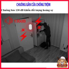 Báo Động Chống Trộm CTFAST MC-03 - Chuông Báo Khách Đa Chức Năng, Còi Cảnh Báo 130dB, An Ninh Nhà Cửa Hiệu Quả