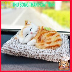 Thú Bông Khử Mùi Ô Tô - Lõi Than Hoạt Tính Dày Dặn, Chất Liệu Đẹp, Giúp Giảm Stress, Tô Điểm Xe Hơi Thú Vị