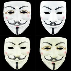 Mặt Nạ V for Vendetta Guy Fawkes - Khẩu Trang Halloween Fancy Party Dành Cho Người Lớn, Phụ Kiện Cosplay Độc Đáo