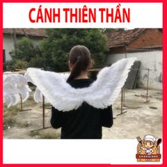 Cánh Cục Cưng Cosplay Lông Vũ Trắng Đen Đỏ – Phụ Kiện Lễ Hội Cho Trẻ Em và Người Lớn, Chất Liệu Giả Lông Cao Cấp