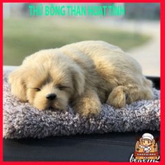 Gối ôm mèo trắng lông mềm - Thú bông than hoạt tính khử mùi, lọc khí xe ô tô cho không gian thoải mái và dễ chịu.