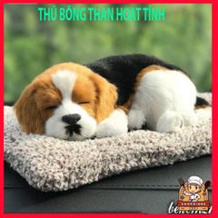 Gối ôm mèo trắng lông mềm - Thú bông than hoạt tính khử mùi, lọc khí xe ô tô cho không gian thoải mái và dễ chịu.