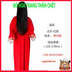 Bộ Phục Trang Halloween Hắc Bạch Vô Thường - Áo Choàng Thần Chết Scream và Phụ Kiện Độc Đáo, Đầy Ma Quái và Ấn Tượng
