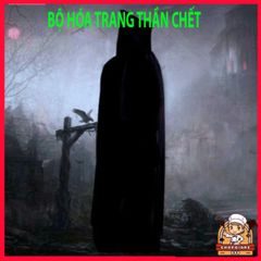 Bộ Trang Phục Hóa Trang Thần Chết Halloween - Thiết Kế Độc Đáo, Chất Liệu Cao Cấp, Đầy Ấn Tượng Cho Nam Nữ