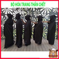Bộ Trang Phục Hóa Trang Thần Chết Halloween - Thiết Kế Độc Đáo, Chất Liệu Cao Cấp, Đầy Ấn Tượng Cho Nam Nữ