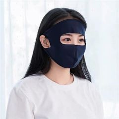 Khẩu Trang Ninja Chống Nắng UV - Thoáng Khí, Che Kín Mặt, Dành Cho Mùa Hè - Bảo Vệ Da An Toàn, Giặt Được, Hàng Có Viền