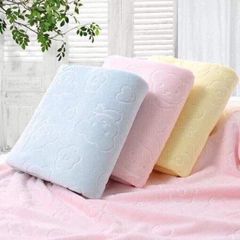 Khăn Tắm Xuất Nhật Chất Liệu Mềm - Khổ Rộng 140x70cm, Thấm Nước Nhanh Khô, Họa Tiết Dễ Thương Cho Gia Đình