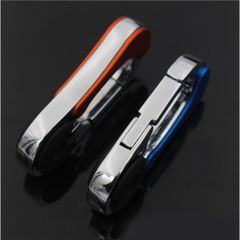 Móc Khóa Cao Cấp OMUDA - Combo 2 Móc Khóa Sang Trọng Thiết Kế Độc Đáo, Quà Tặng Hoàn Hảo cho Bạn Bè và Người Thân
