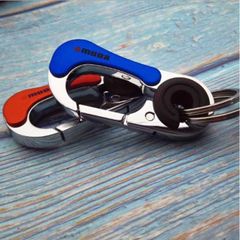 Móc Khóa Cao Cấp OMUDA - Combo 2 Móc Khóa Sang Trọng Thiết Kế Độc Đáo, Quà Tặng Hoàn Hảo cho Bạn Bè và Người Thân