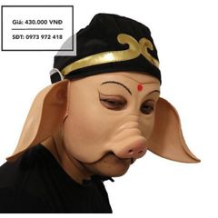 Mặt Nạ Chư Bát Giới 2019 - Mặt Nạ Cosplay Kinh Dị Chất Liệu Da Cao Su Dày Dặn, Phụ Kiện Hóa Trang Halloween