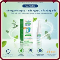Xịt Mũi Viêm Xoang Thảo Dược Sinus Express 15ml - Giảm Nghẹt Mũi, Đau Đầu, 100% Thiên Nhiên, Thông Xoang Nhanh, An Toàn Cho Sức Khỏe
