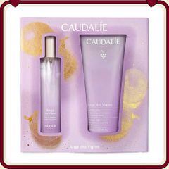 Bộ Quà Tặng Nước Hoa Caudalie Ange Des Vignes 50ml & Sữa Tắm 200ml - Hương Mâm Xôi & Nho Sang Trọng, Quà Tặng Pháp Quyến Rũ