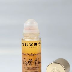 Nuxe Huile Prodigieuse Or Roll-On 60ml - Dầu Dưỡng Nhũ Vàng Sáng Da & Mềm Mịn, Dưỡng Tóc Mượt Mà, Từ Thiên Nhiên